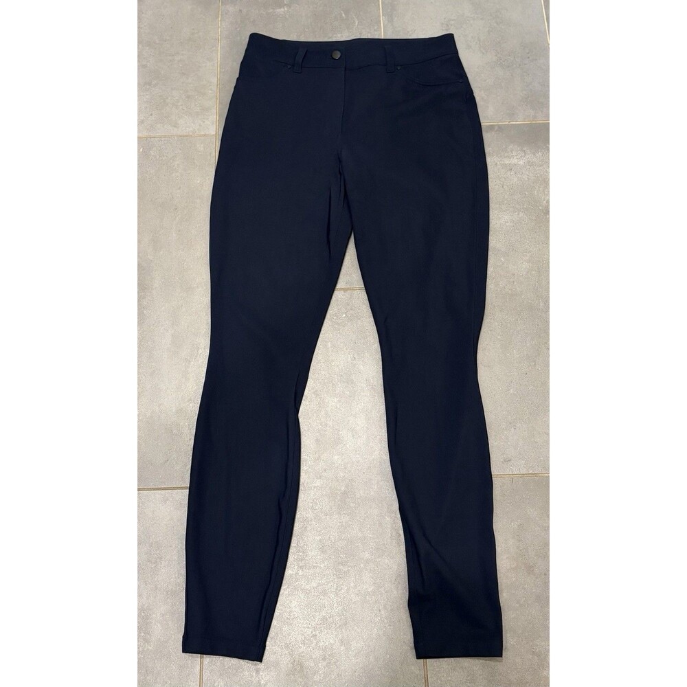 Lululemon Women’s Size 30 City Sleek Slim-Fit 7/8 Pants Black 30” Inseam W5EJ8S